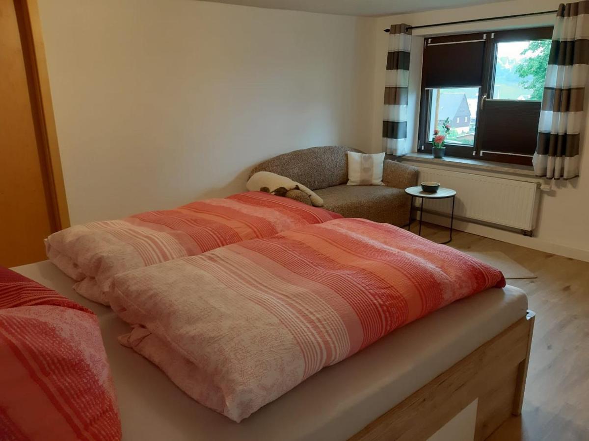 Familienfreundliche Ferienwohnung Zschorlau Εξωτερικό φωτογραφία