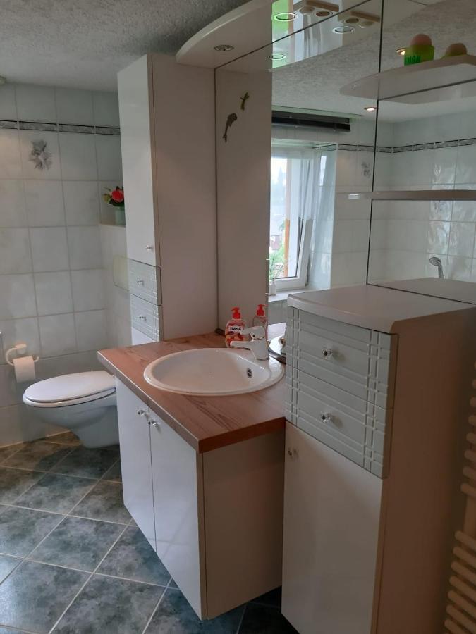 Familienfreundliche Ferienwohnung Zschorlau Εξωτερικό φωτογραφία
